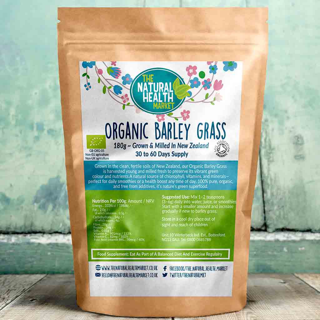 Organic Barley Grass - New Zealand Grown