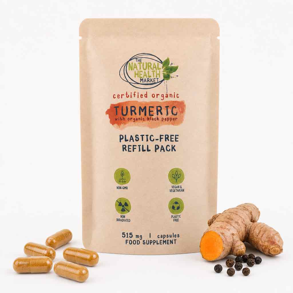 Organic Turmeric and Black Pepper Capsules