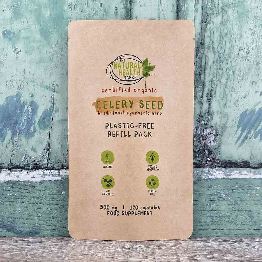 Organic Celery Seed Capsules 500mg