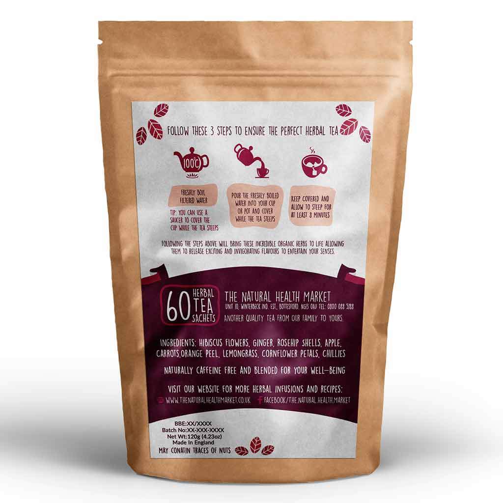 Racy Hibiscus Tea Bags