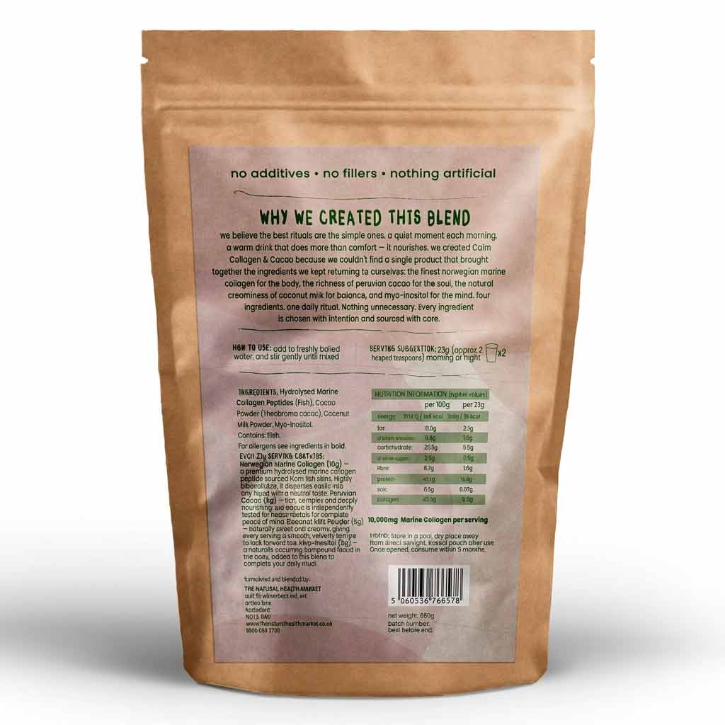 Calm Collagen and Cacao Drink Powder