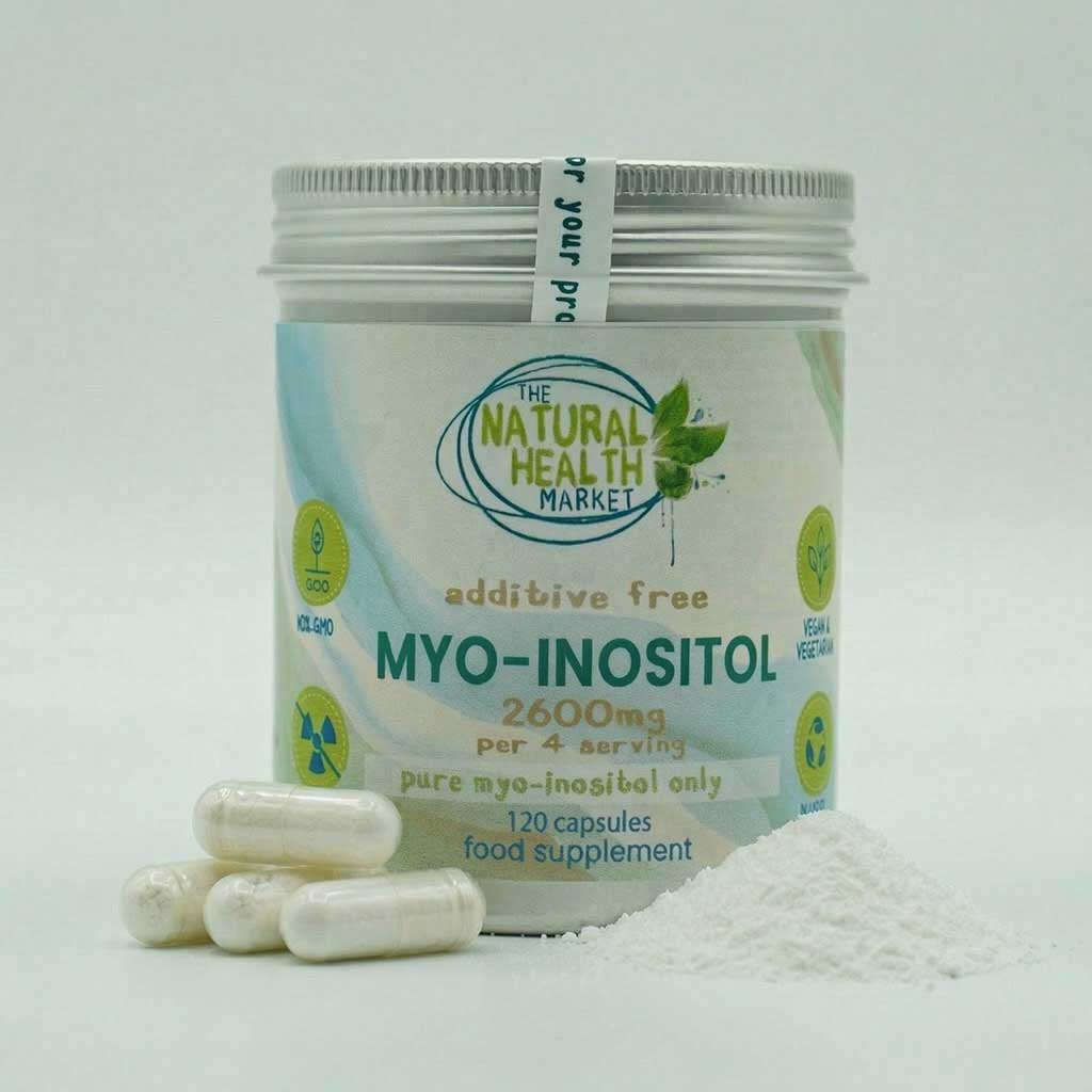 Pure Myo-Inositol Capsules 650mg