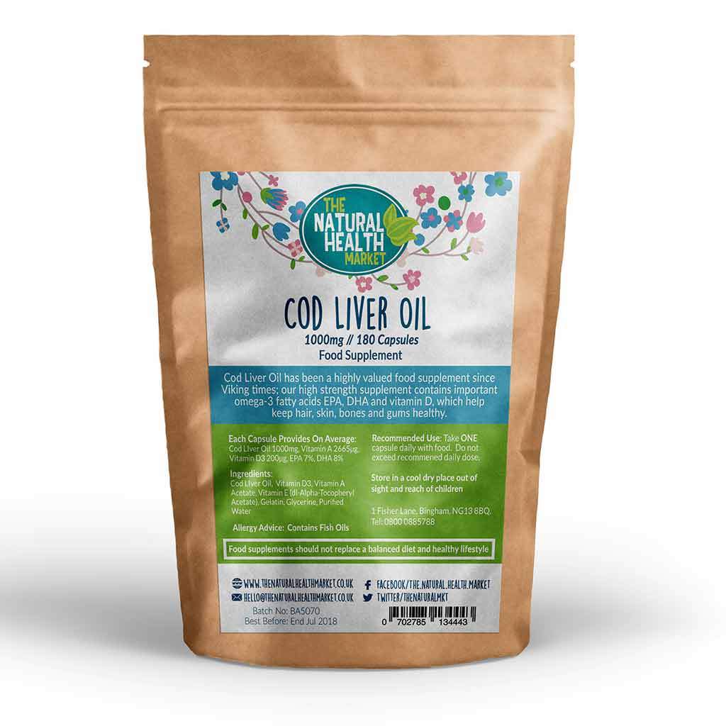 Cod Liver Oil 1000mg