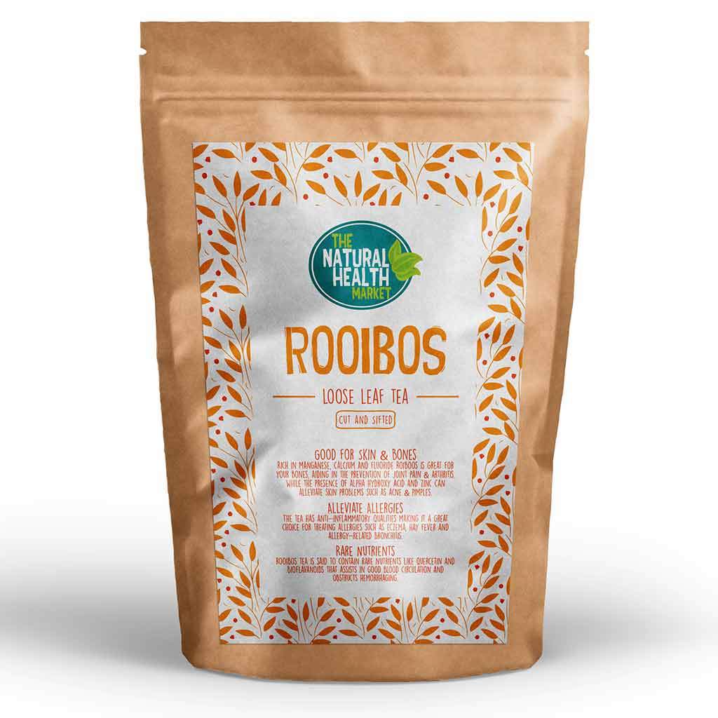 Organic Rooibos Tea / Red Bush Tea - Loose Leaf