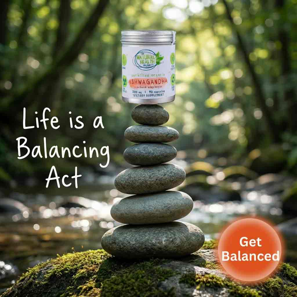 Organic Ashwagandha Capsules 500mg