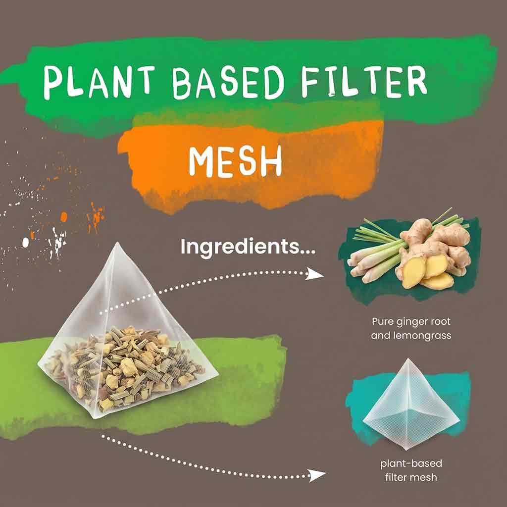 Organic Ginger Tea Bags