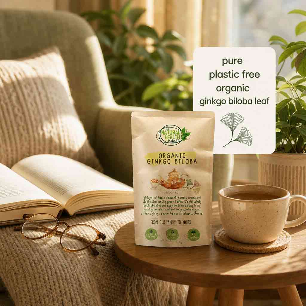 Organic Ginkgo Biloba Tea Bags