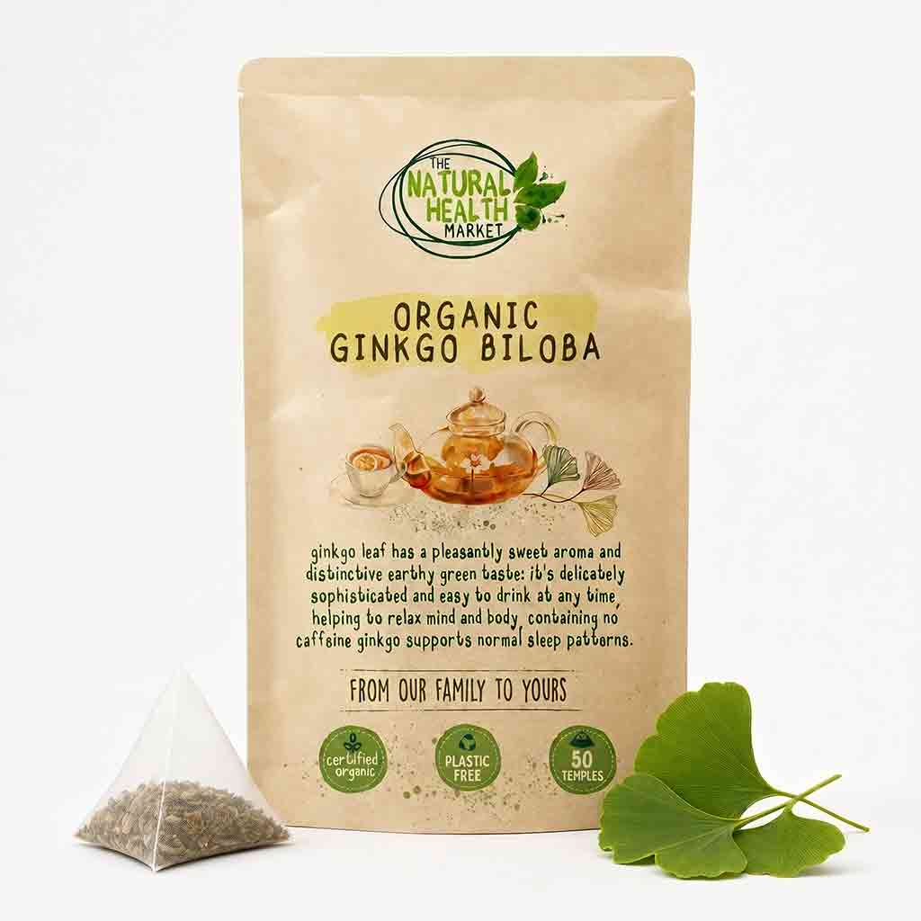 Organic Ginkgo Biloba Tea Bags