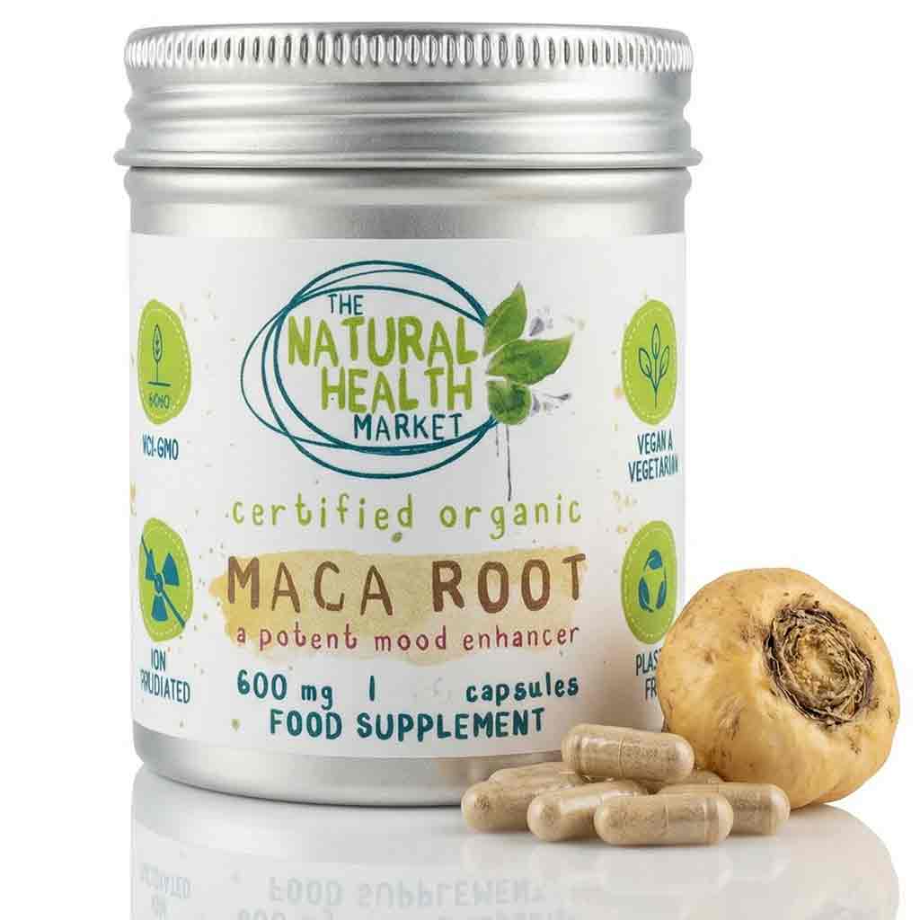 Organic Maca Capsules 600mg