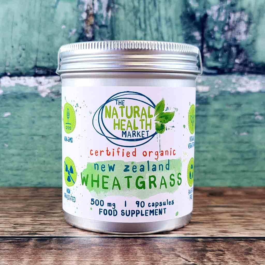 Organic New Zealand Wheatgrass Capsules