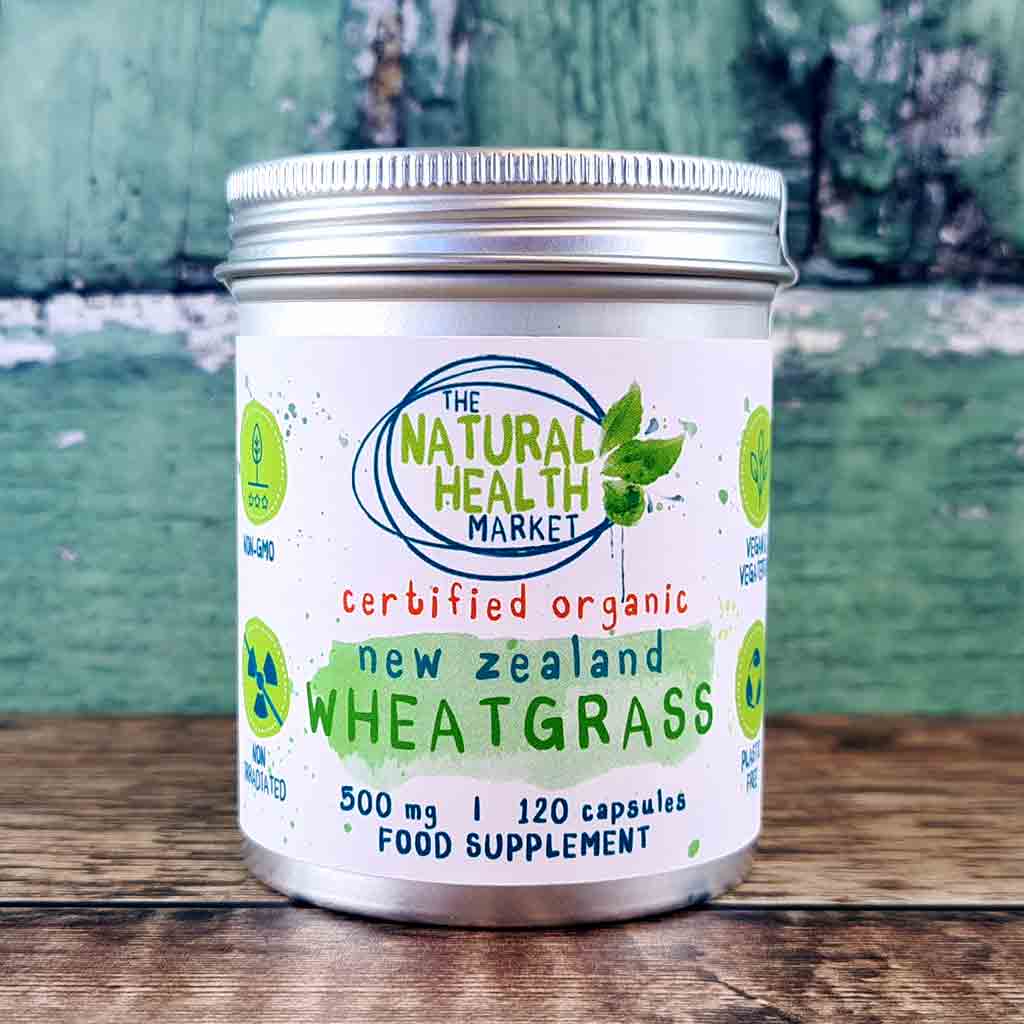Organic New Zealand Wheatgrass Capsules