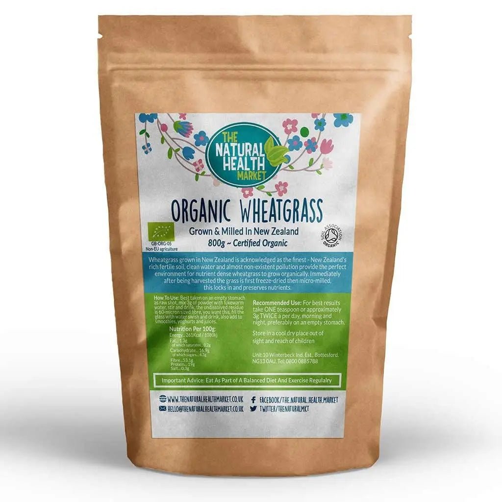 Organic New Zealand Wheatgrass Powder
