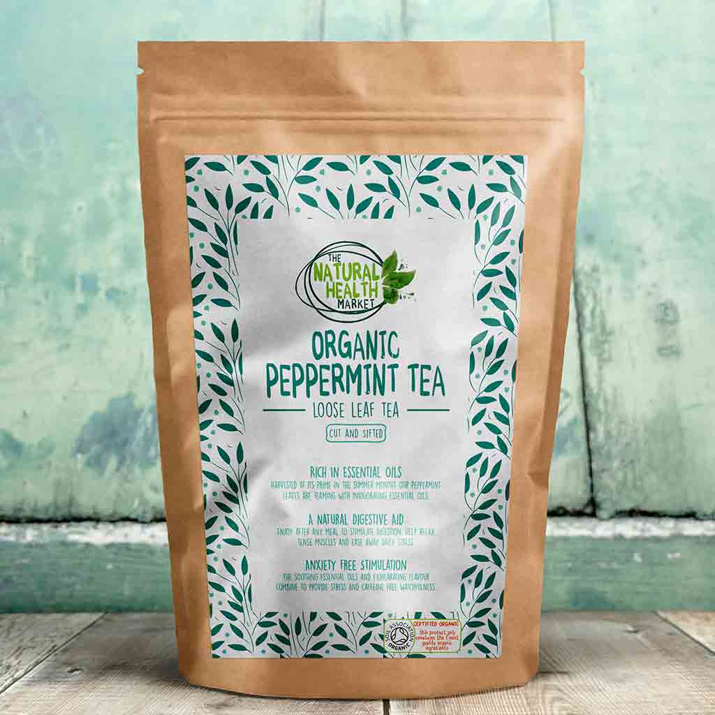 Organic Peppermint Loose Leaf Tea