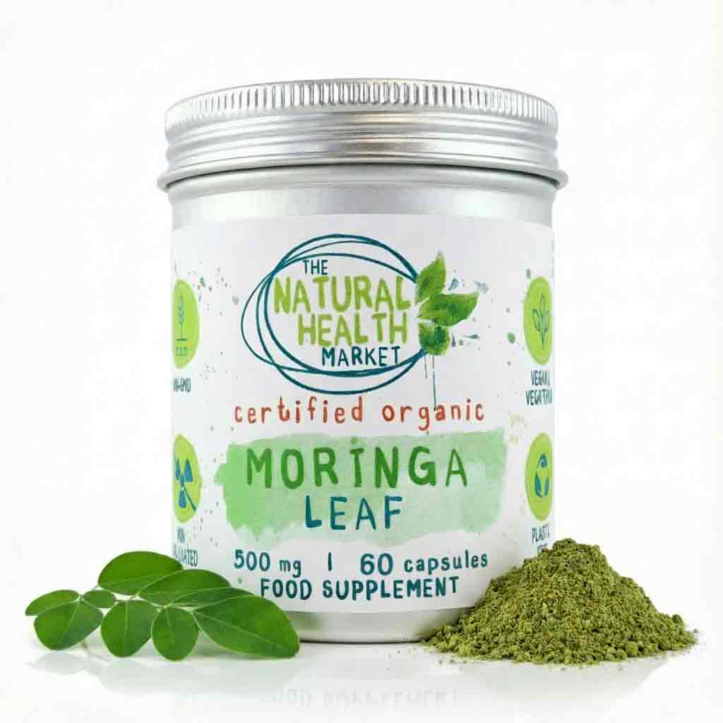Organic Moringa Capsules 500mg