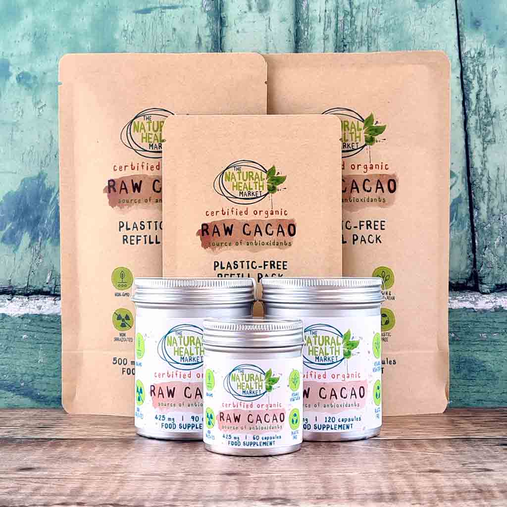 Organic Cacao Capsules 425mg