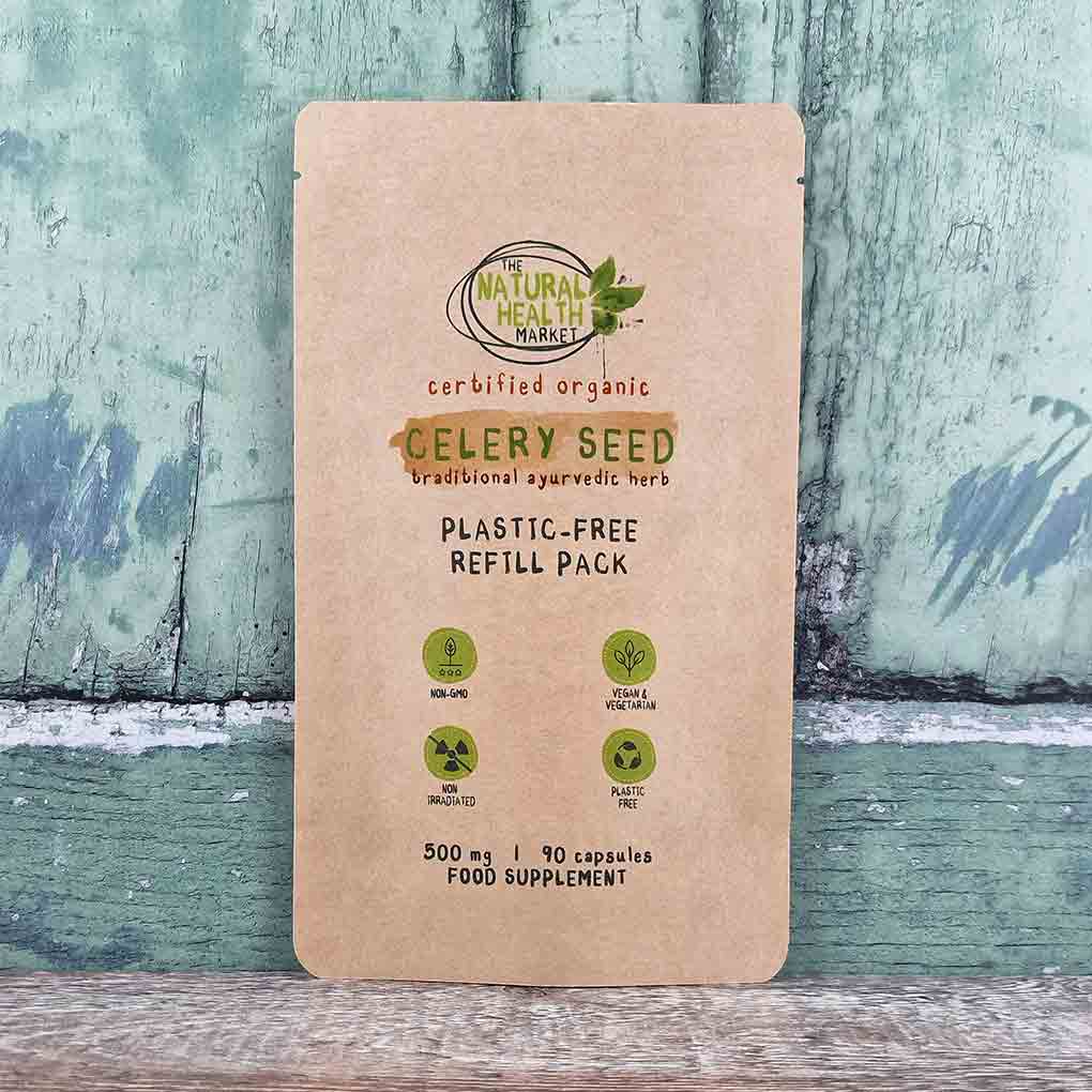 Organic Celery Seed Capsules 500mg