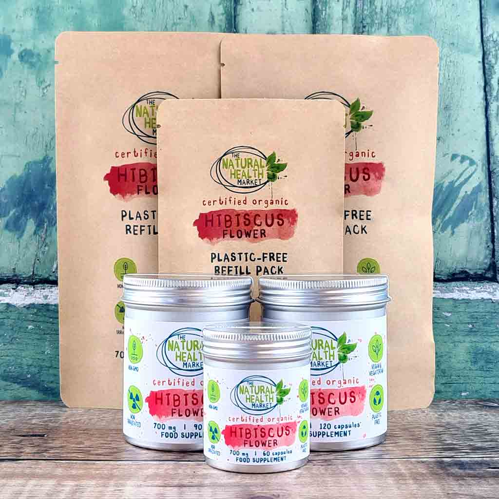 Organic Hibiscus Capsules 700mg