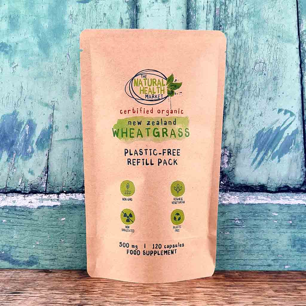 Organic New Zealand Wheatgrass Capsules