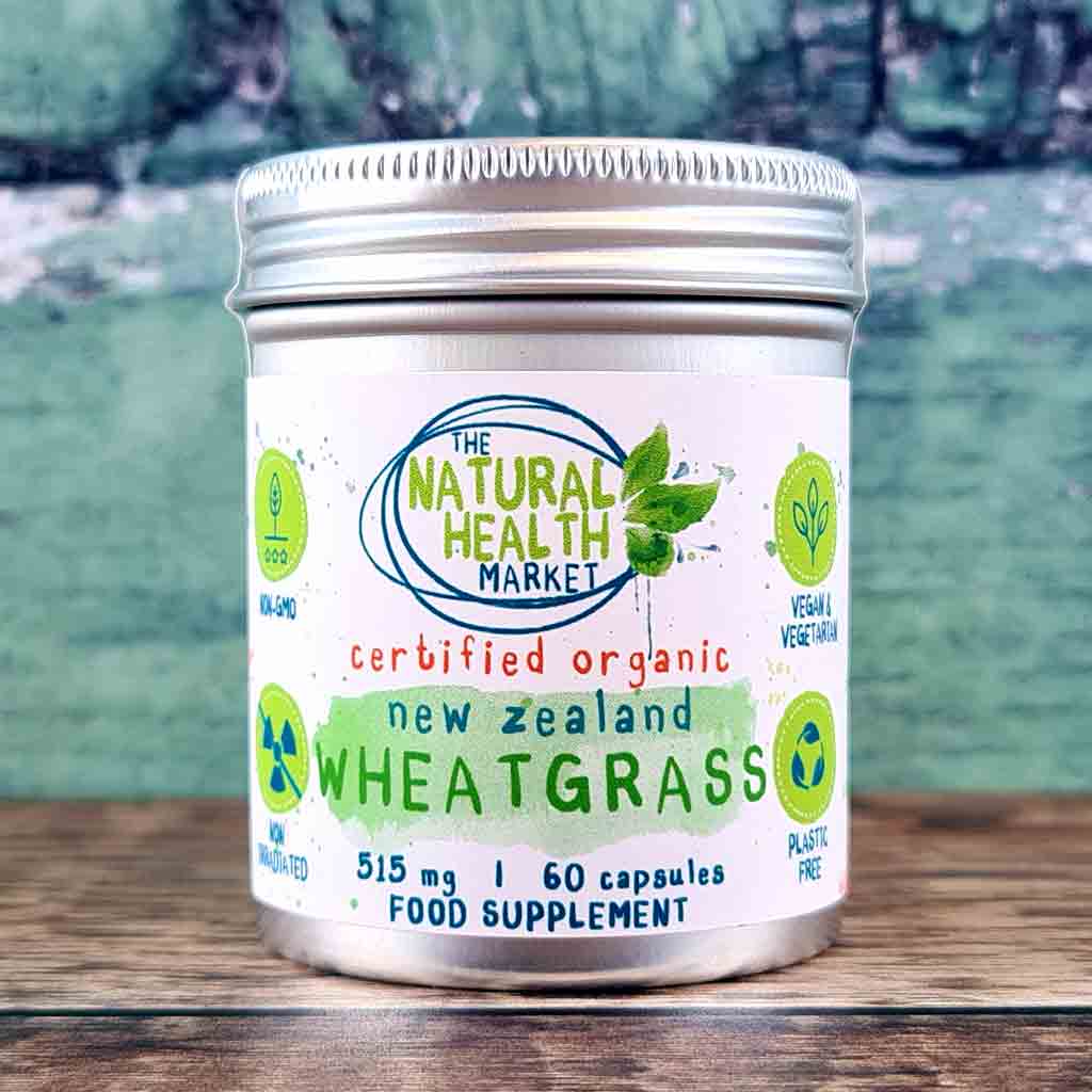 Organic New Zealand Wheatgrass Capsules