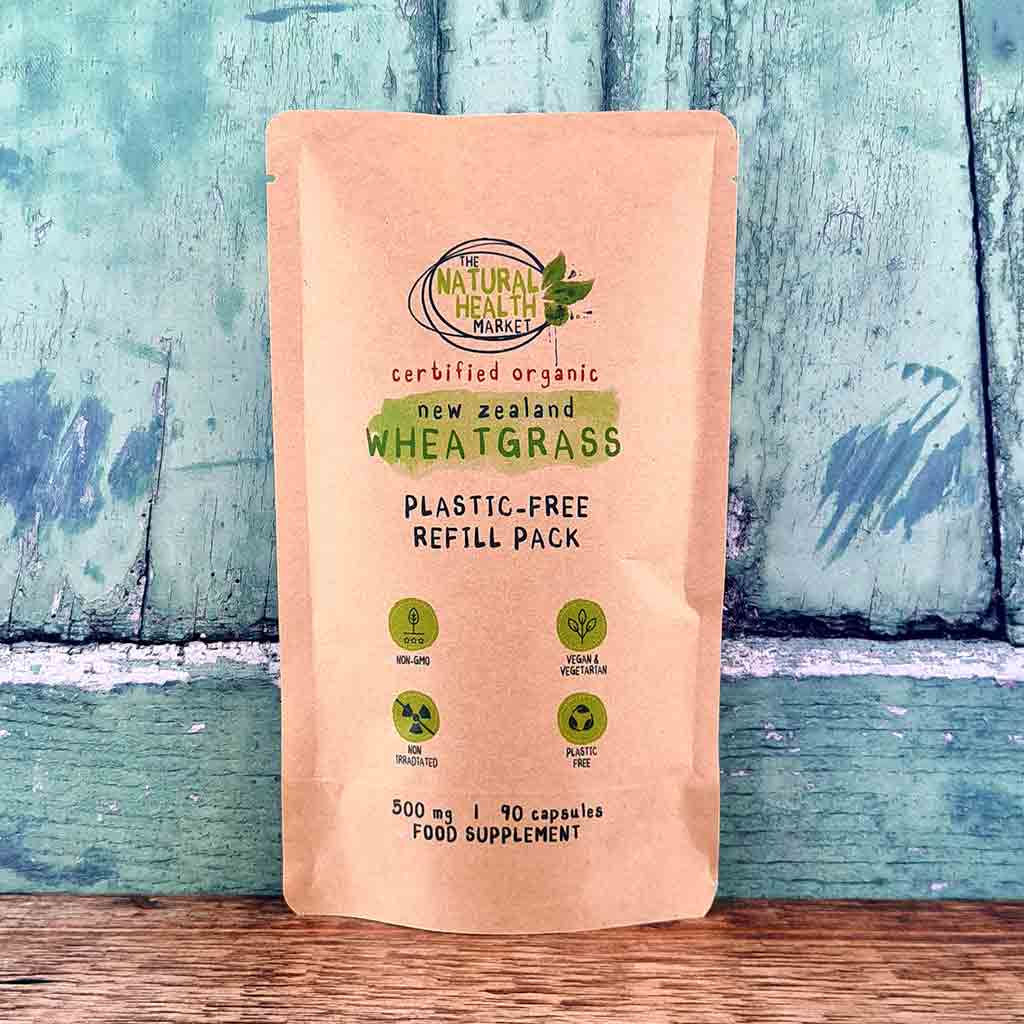 Organic New Zealand Wheatgrass Capsules