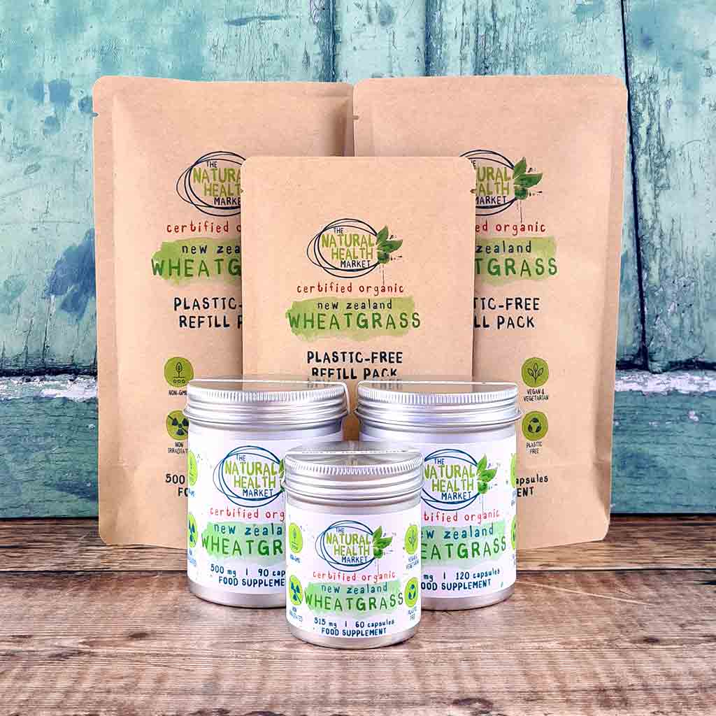 Organic New Zealand Wheatgrass Capsules