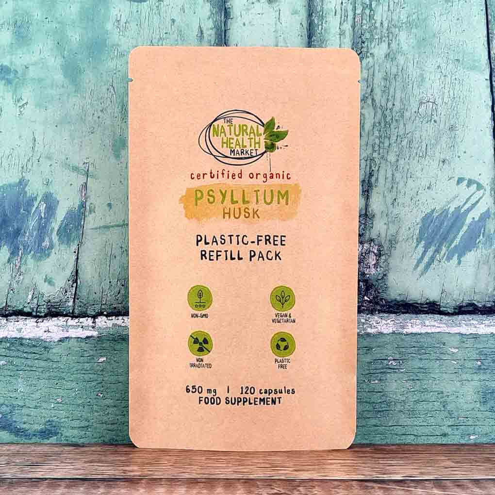 Organic Psyllium Husk Capsules 650mg