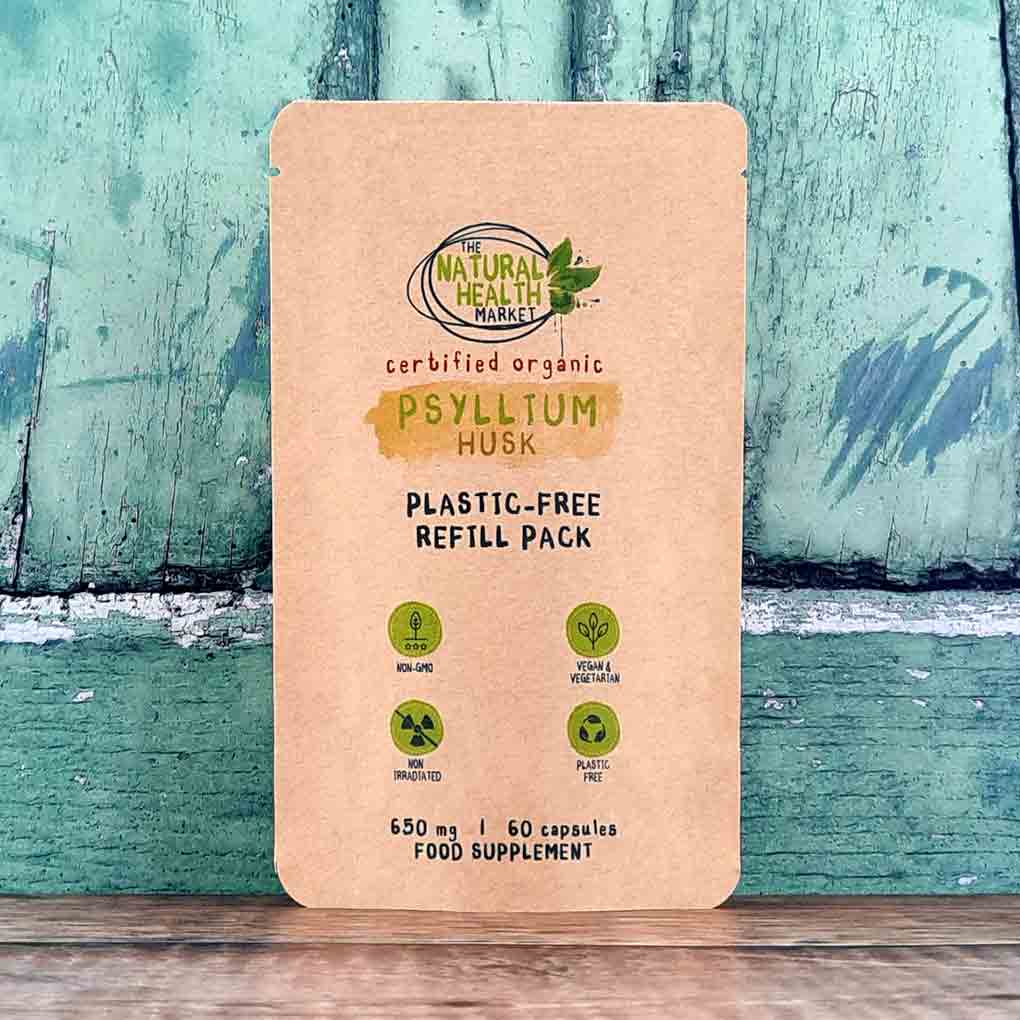 Organic Psyllium Husk Capsules 650mg