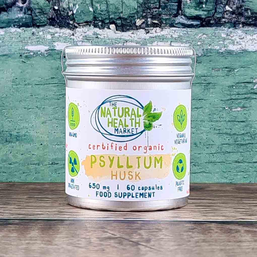 Organic Psyllium Husk Capsules 650mg