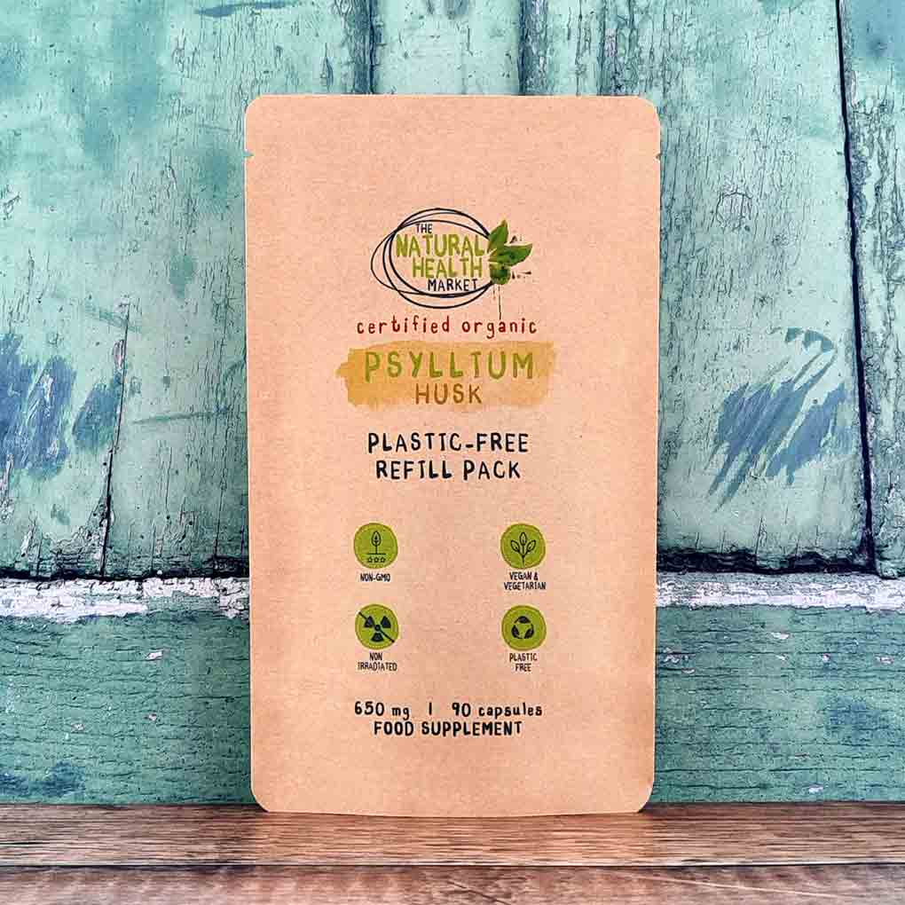 Organic Psyllium Husk Capsules 650mg