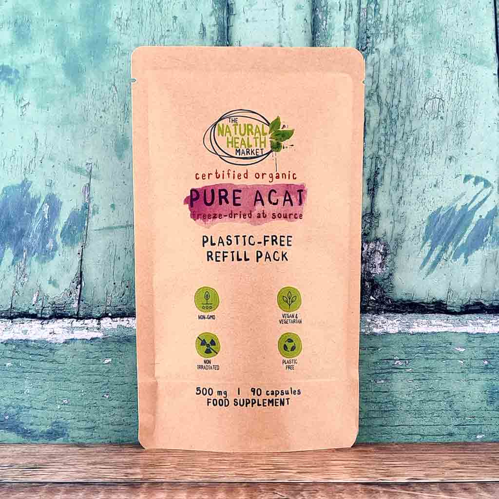 Pure Organic Acai Berry Capsules 500mg