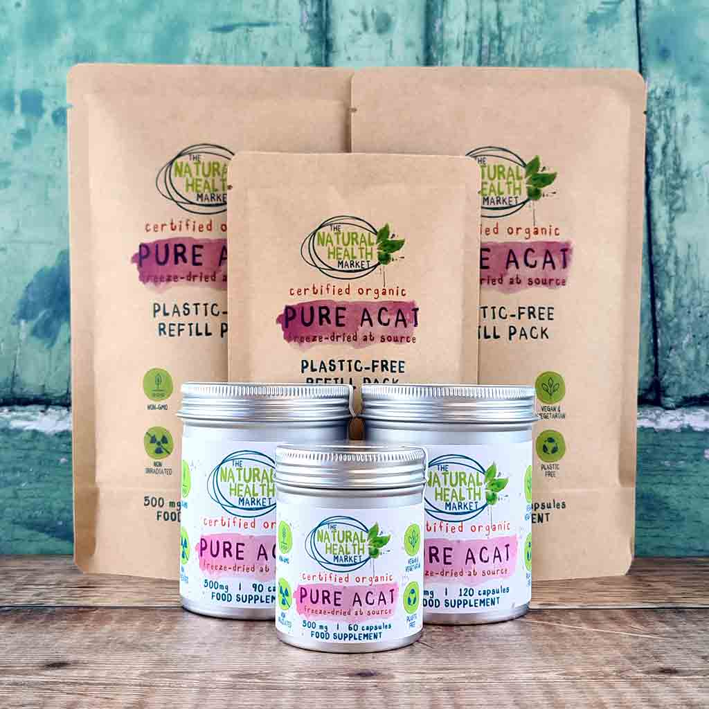 Pure Organic Acai Berry Capsules 500mg