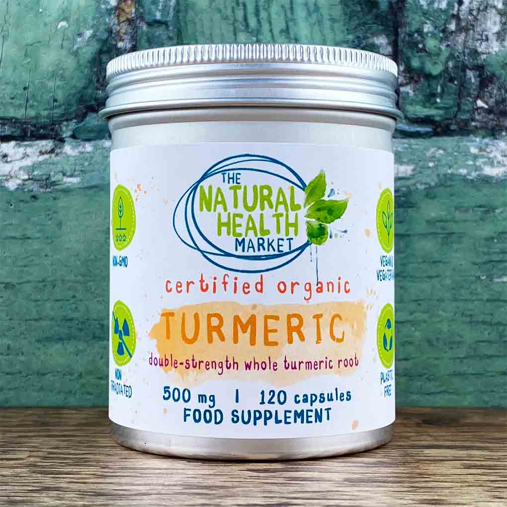 Organic Turmeric Capsules 500mg