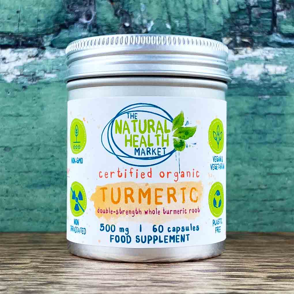 Organic Turmeric Capsules 500mg