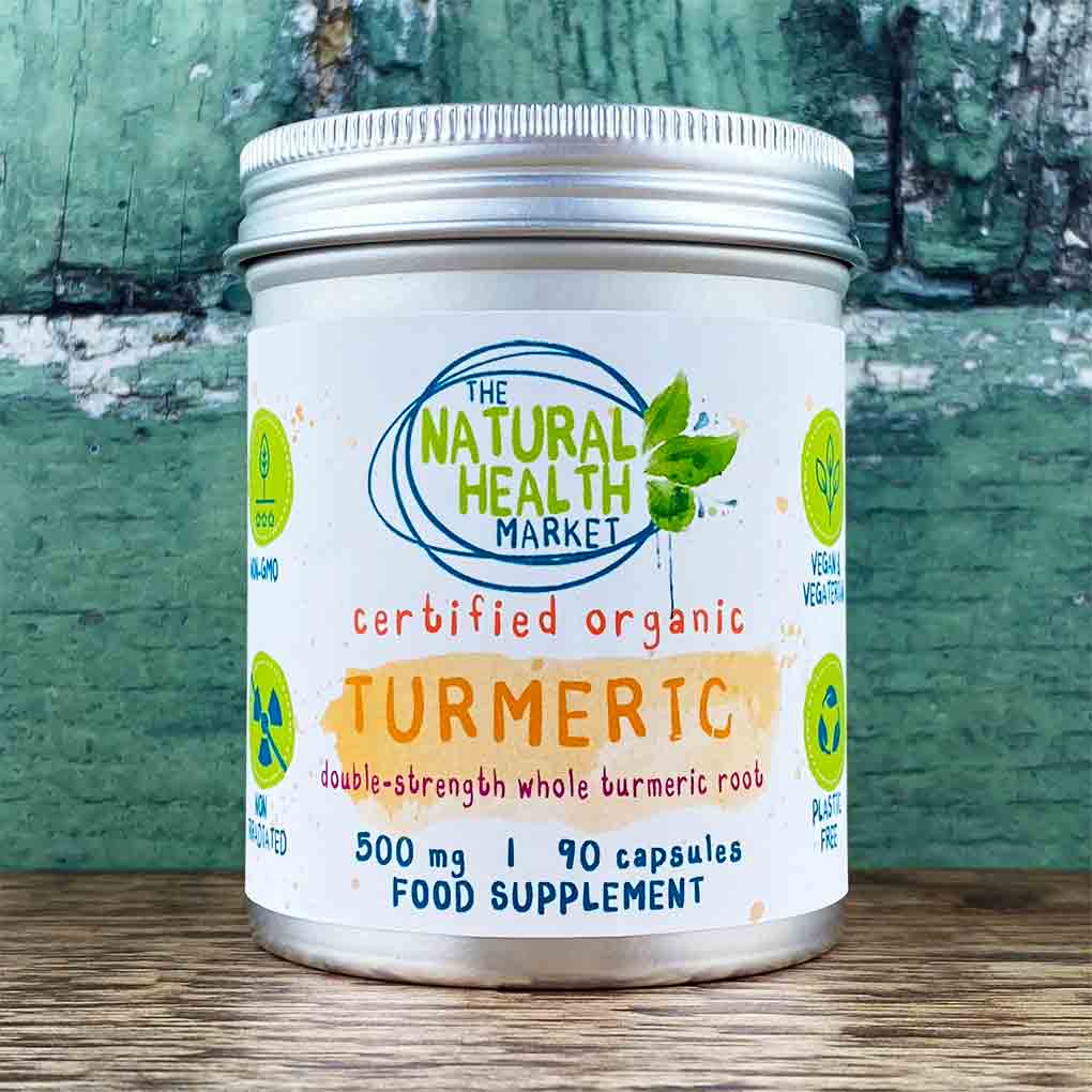Organic Turmeric Capsules 500mg