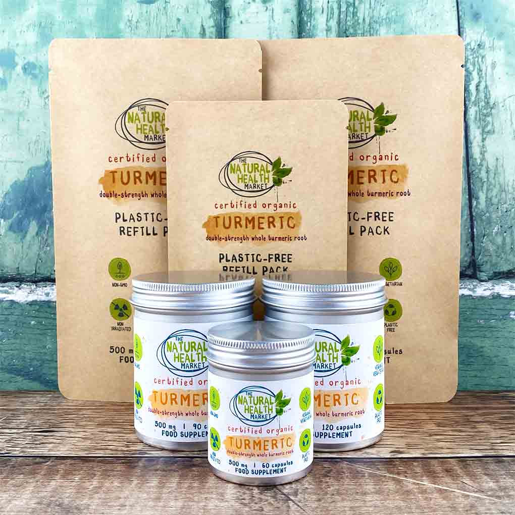 Organic Turmeric Capsules 500mg