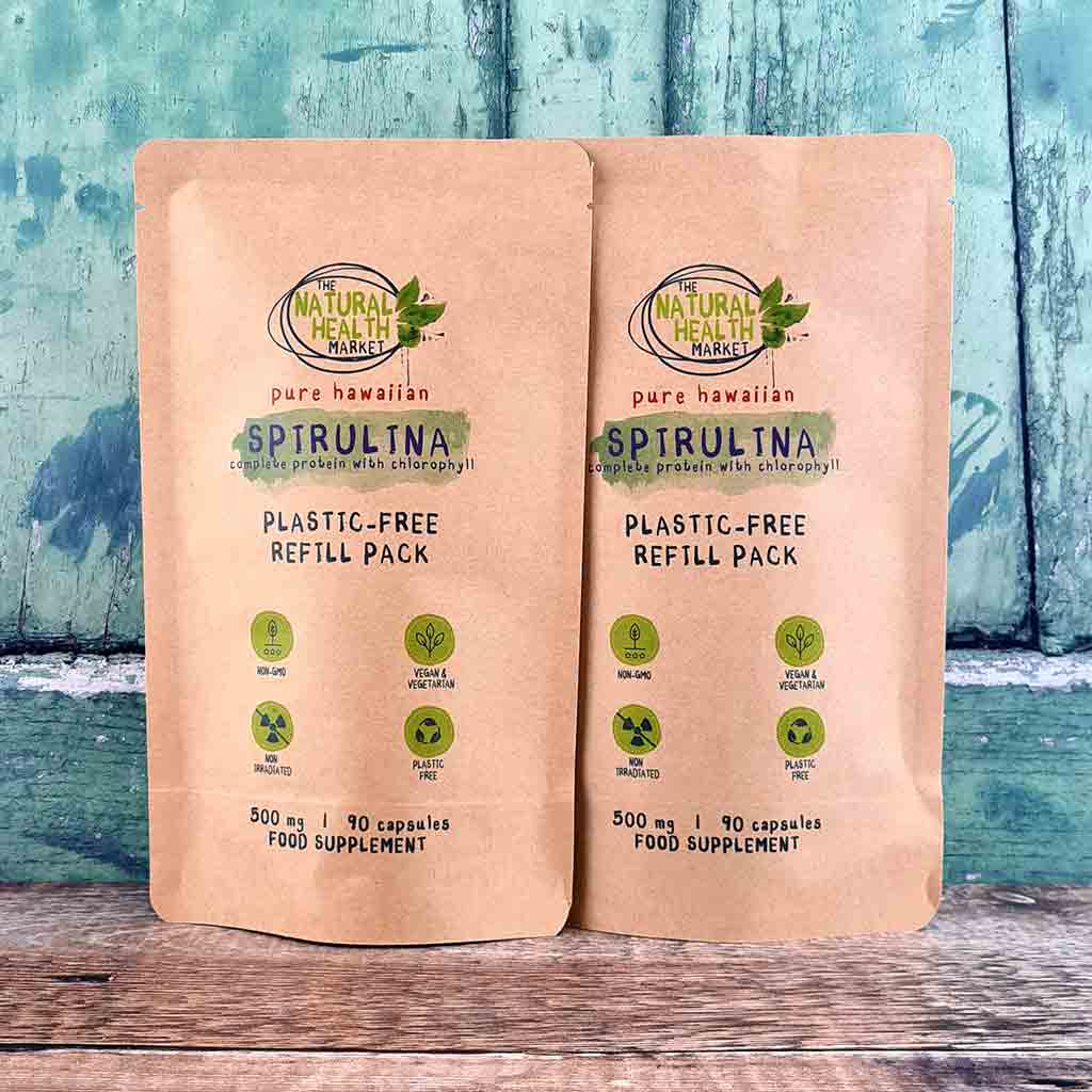 Hawaiian Spirulina Capsules 500mg
