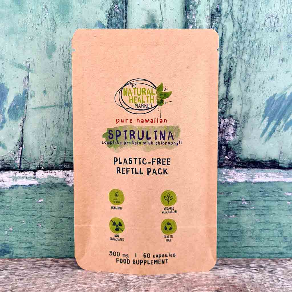 Hawaiian Spirulina Capsules 500mg
