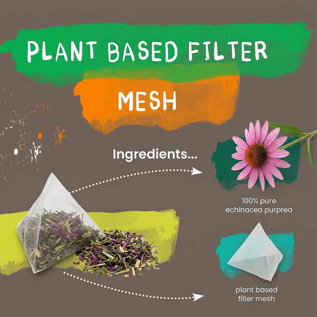 Organic Echinacea Tea Bags