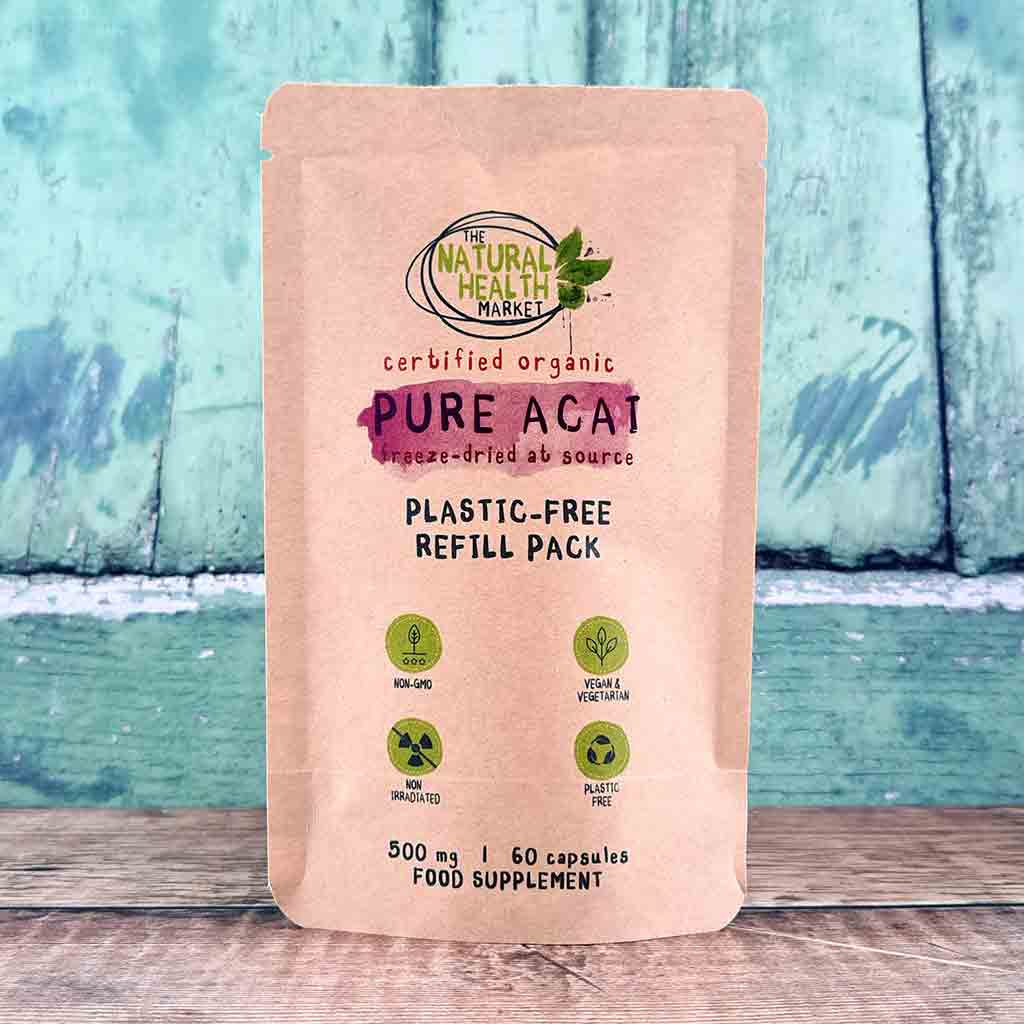 Pure Organic Acai Berry Capsules 500mg