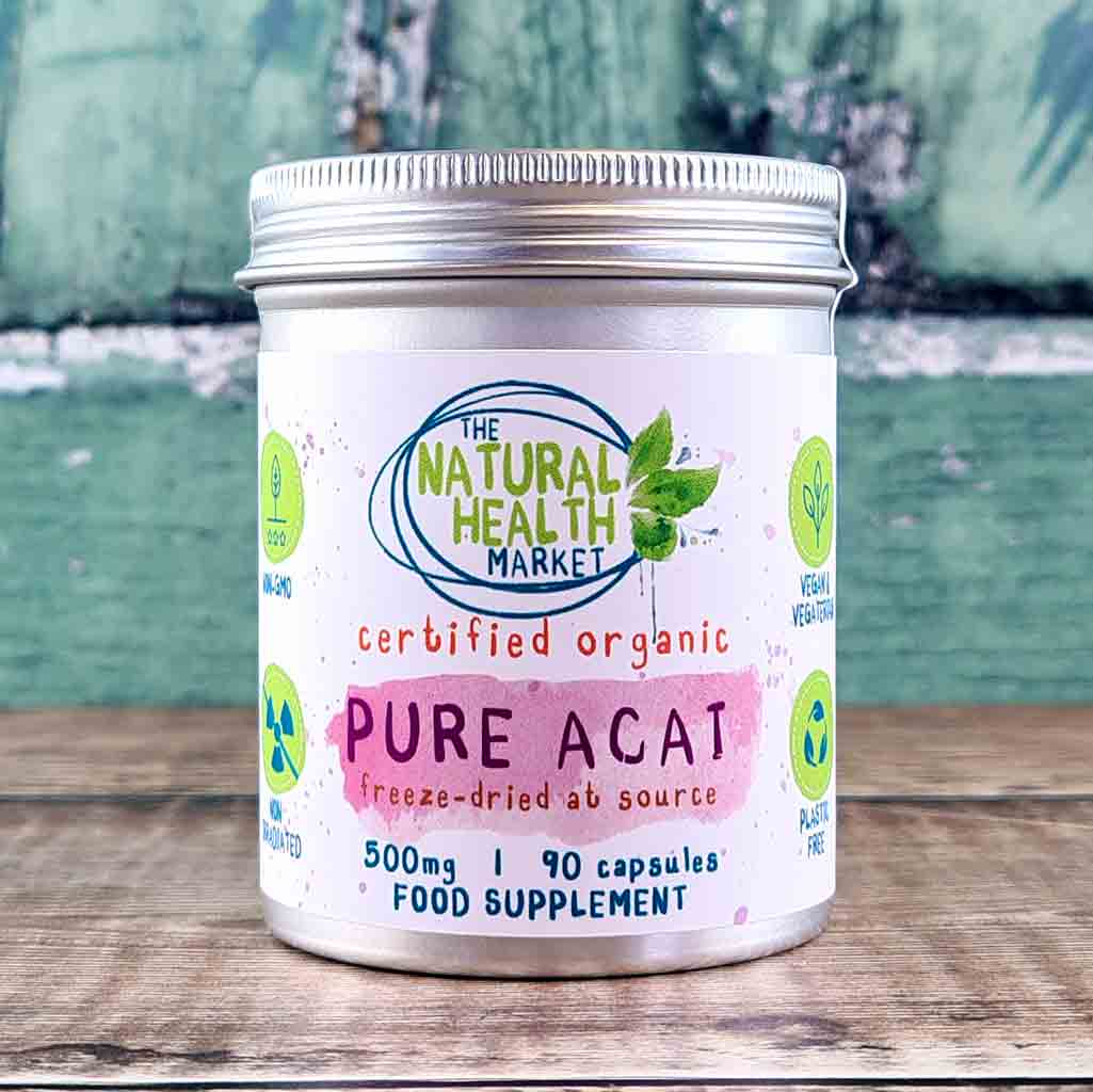 Pure Organic Acai Berry Capsules 500mg