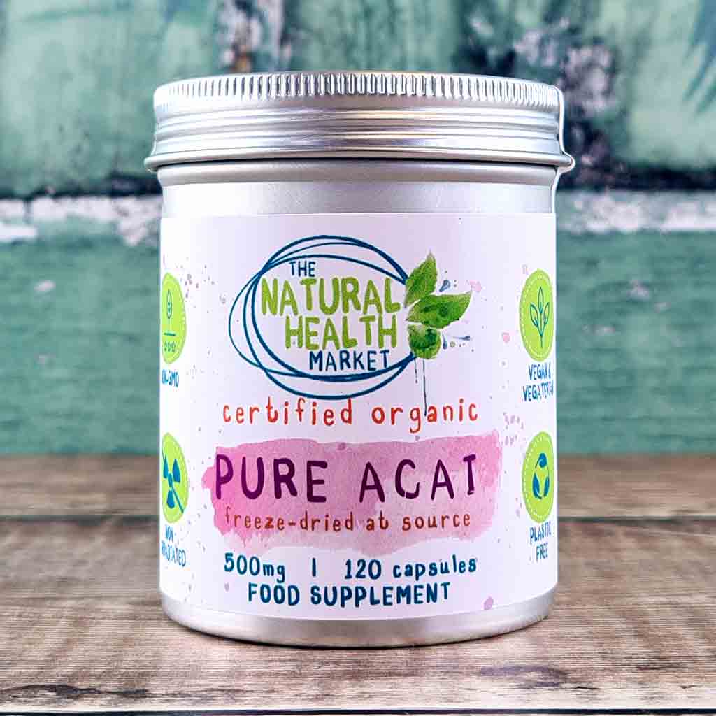 Pure Organic Acai Berry Capsules 500mg