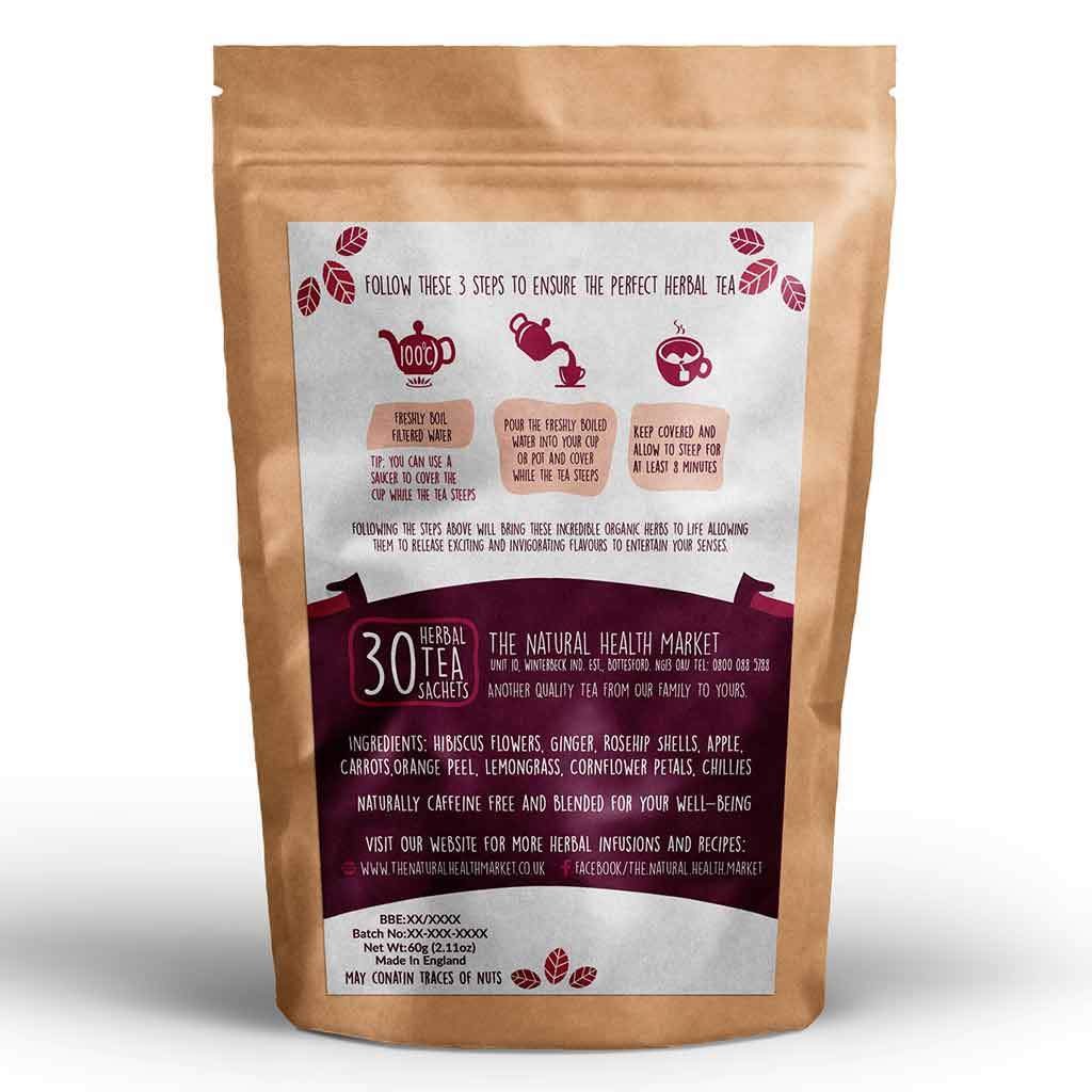 Racy Hibiscus Tea Bags