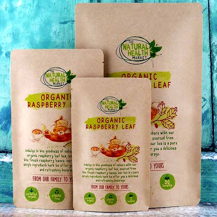 Organic Raspberry Leaf Tea Bags
