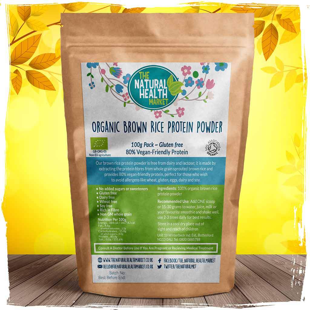 Organic Brown Rice Protein Powder