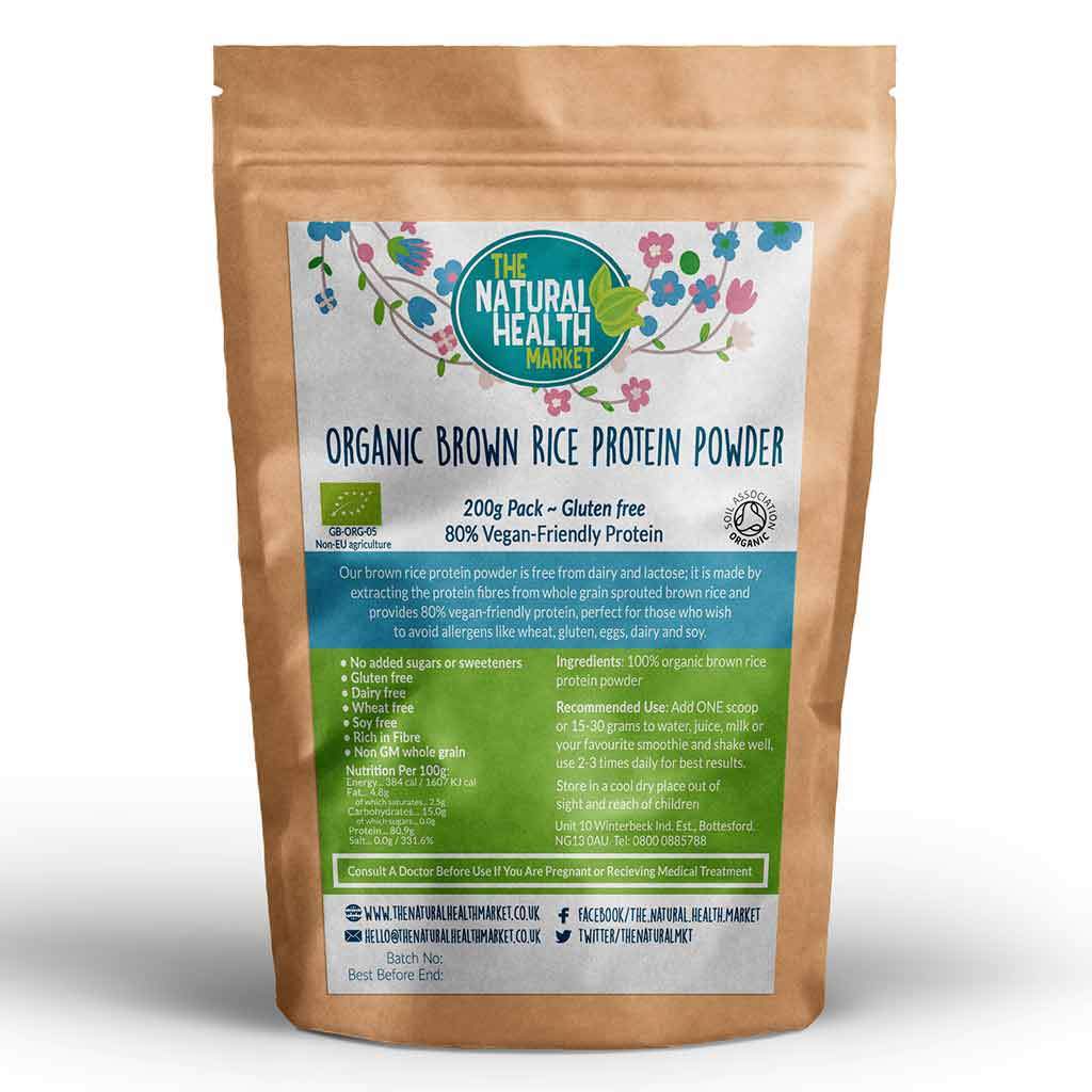 Organic Brown Rice Protein Powder