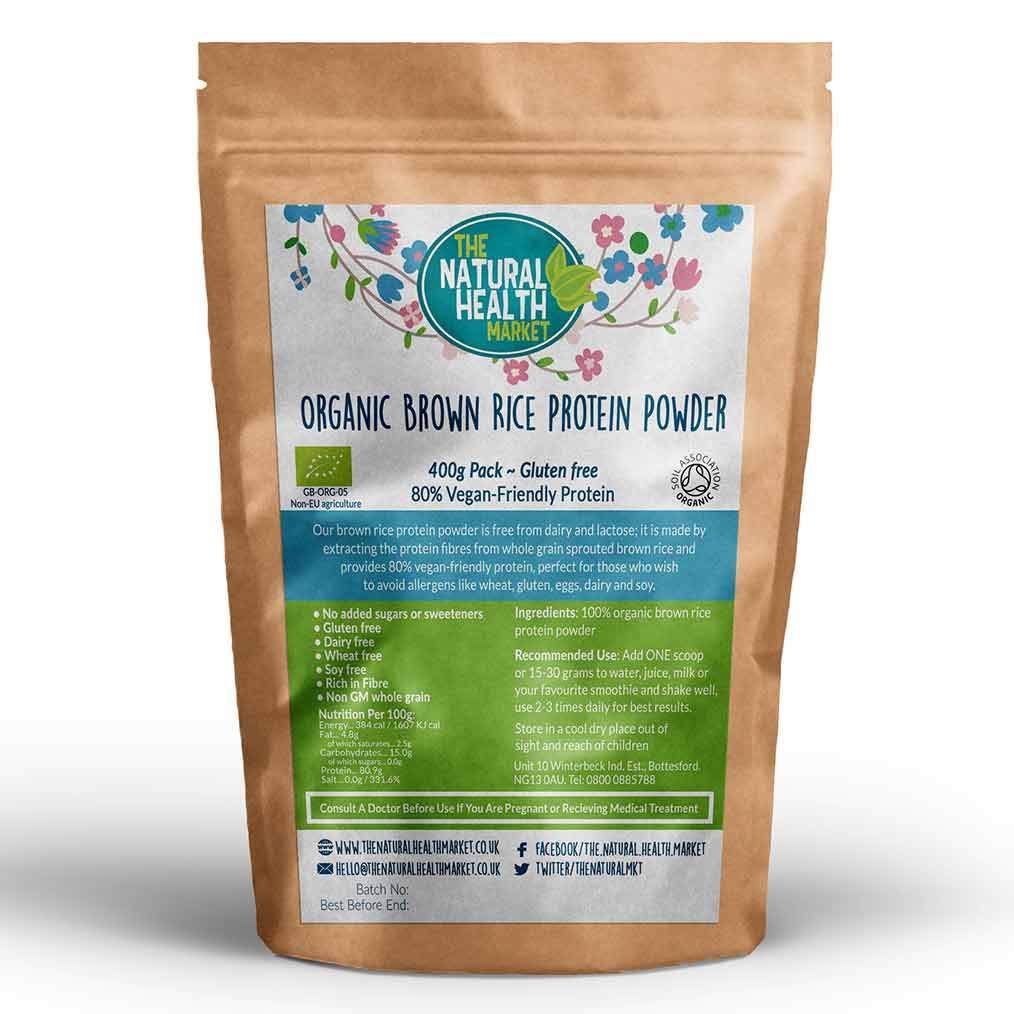 Organic Brown Rice Protein Powder