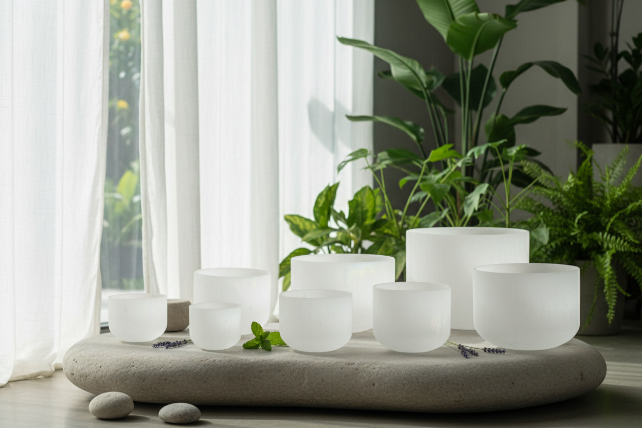 Crystal Singing Bowls - Airy Wellness