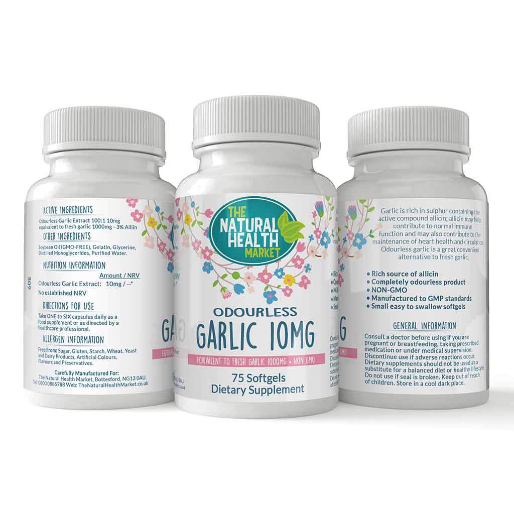 Odourless Garlic 10mg