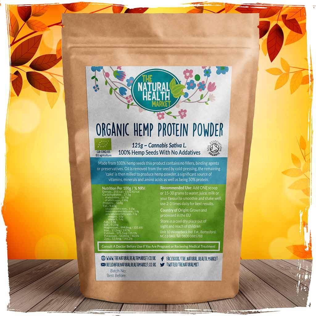 Organic Hemp Protein Powder - EU Origin