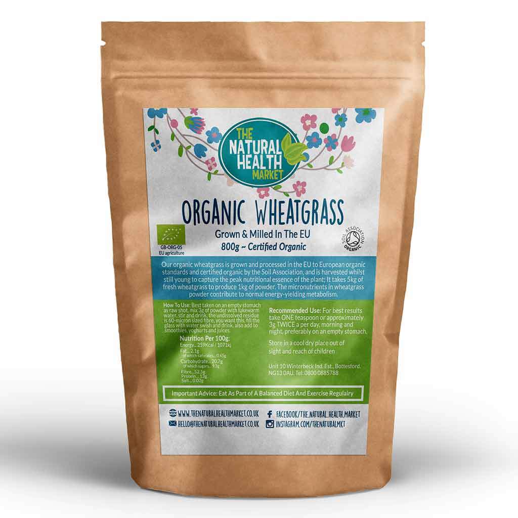 Organic Wheatgrass Powder - EU Origin